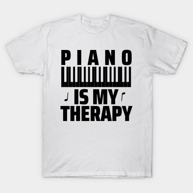 piano T-Shirt by Circle Project